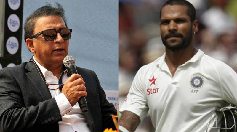 After questioning Indian team managements approach to opt fot five-day rest ahead of first Test against England, Sunil Gavaskar slammed Shikhar Dhawan for his poor show in the Birmingham Test. (Photo: PTI / AFP)