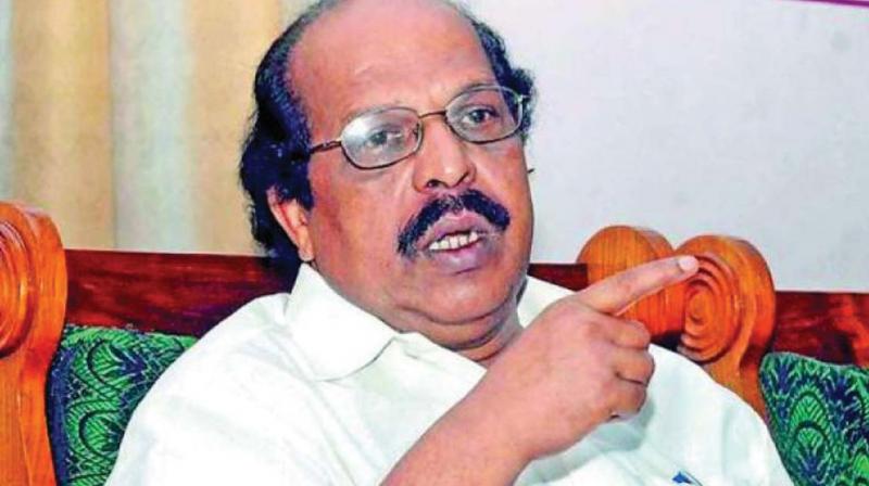 G. Sudhakaran, PWD Minister