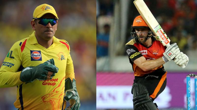 The match between MS Dhonis Chennai Super Kings and Kane Williamsons Sunrisers Hyderabad is expected to provide lot of fireworks with bat. (Photo: BCCI)