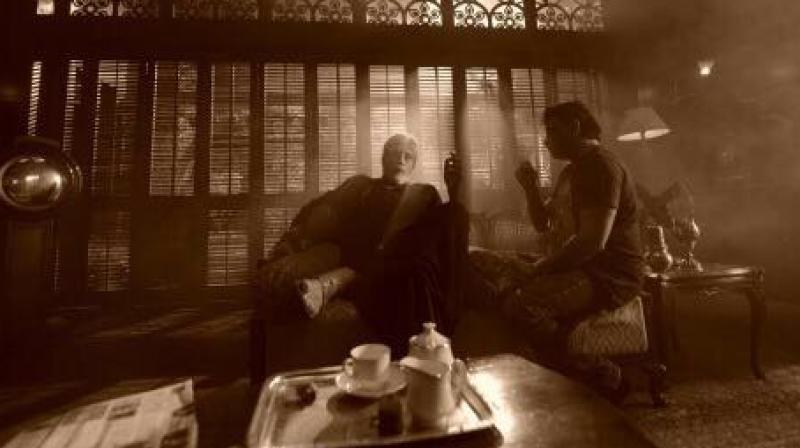 Amitabh Bachchan looks absolutely sinister in Sarkar 3 behind-the-scenes pics