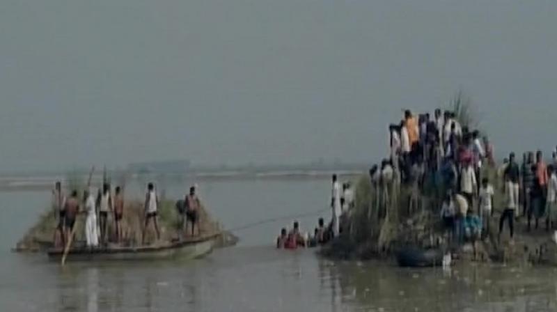 Police have arrived at the spot and rescue operation is underway. (Photo: ANI/Twitter)