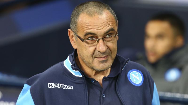 Chelsea believe they have got in Sarri an astute tactician who produces sides playing exciting football with his three years at Napoli harvesting two second-placed finishes in Serie A.(Photo: AP)