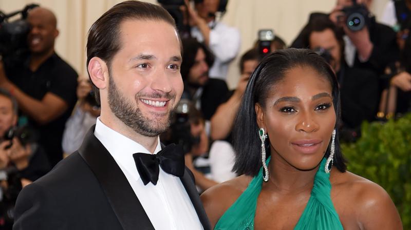 The couples daughter Olympia was born in September but Serena then needed a series of operations to free her from the risk of clotting. (Photo: AFP)