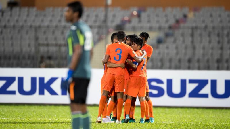 India will be playing Pakistan in an official match after a gap of five years. (Photo: AIFF Media)