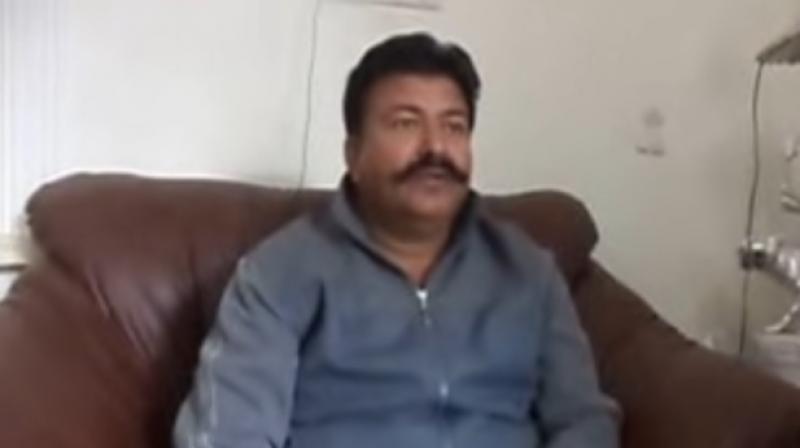 Uttar Pradesh Minister Radhey Shyam Singh. (YouTube screenshot)