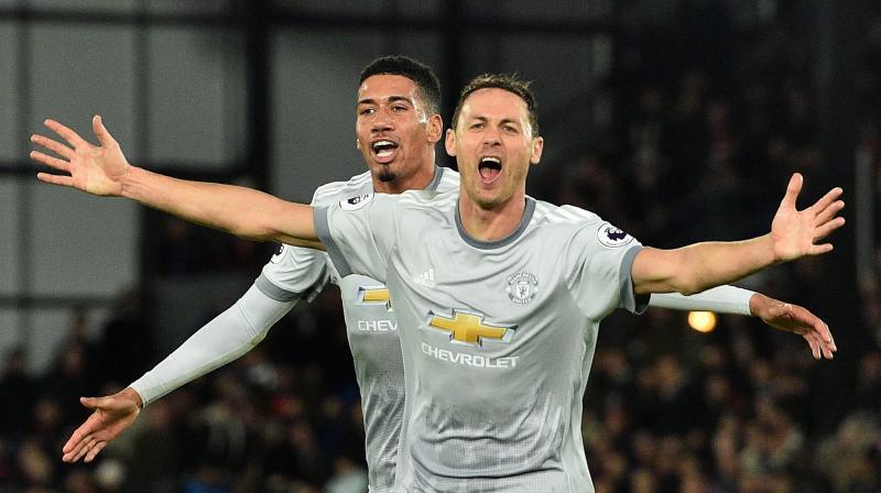 Nemanja Matic stunning goal helped Manchester United reclaim second place. (Photo: AFP)