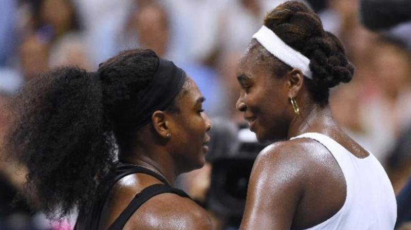 The Williams sisters were the headliners yesterday night in the Tie Break Tens tournament in Madison Square Garden. (Photo: AFP)