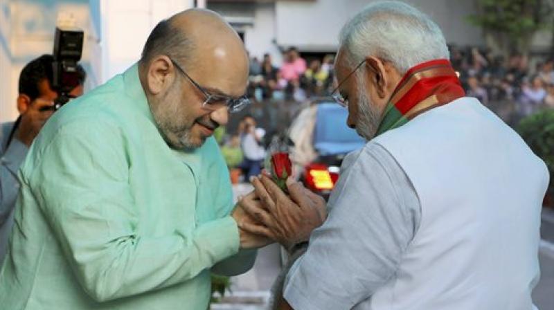 This is the first instance of victory due to building a strong party organisation, Shah said. (Photo: PTI)