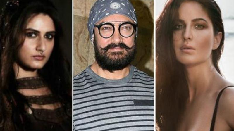 Fatima Shaikh, Aamir Khan and Katrina Kaif.