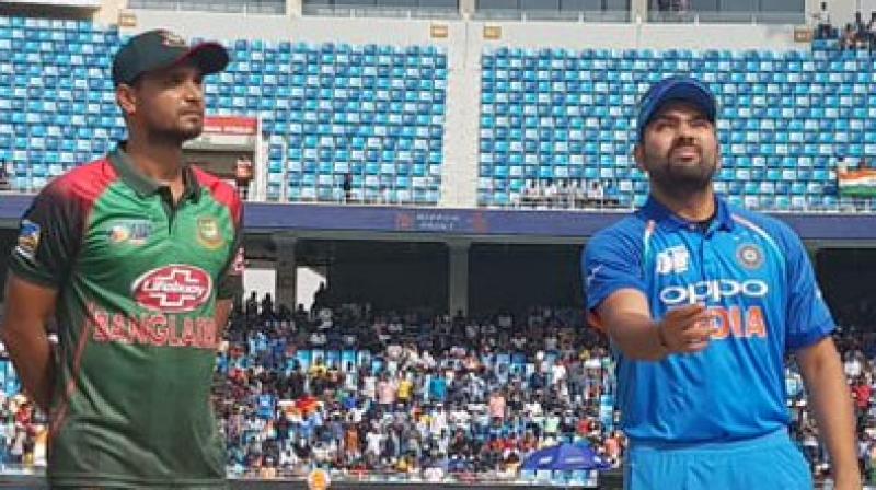 On paper, India will remain overwhelming favourites to win the tournament for a record seventh time while Bangladesh will be hoping to be third-time lucky in a summit clash. (Photo: Twitter / BCCI)