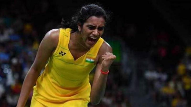 PV Sindhu will now lock horns with Beiwen Zhang of United States in the second round. (Photo: AFP)