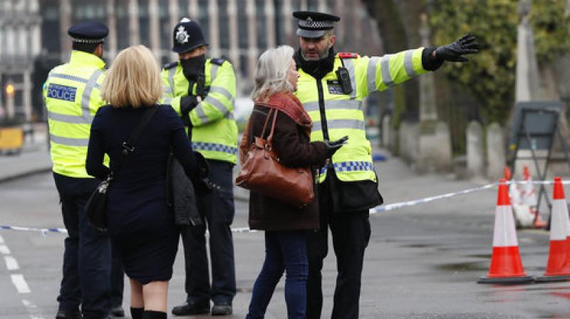 British police asking citizens to tkae diverison post Westminster terror attack (Photo: AP)