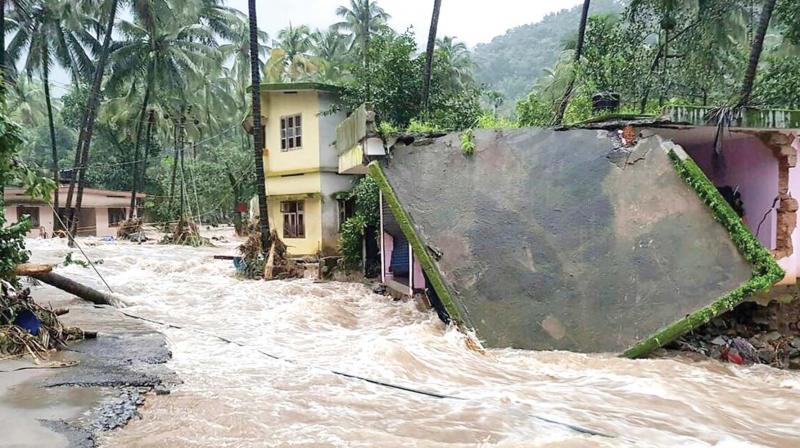 A scene during the floods in Kozhikode (file pic)