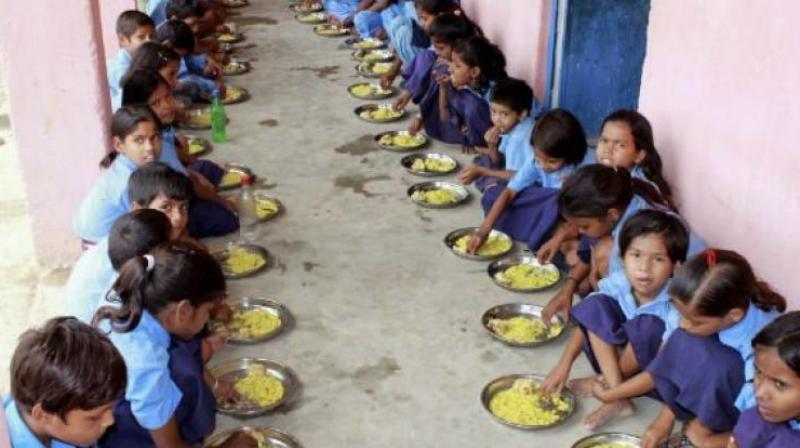 The ministers have tasted the food which will be provided to the students. Akshyapatra, which is taking care of the process, was asked to give a review report about the scheme.  (Representational Image)