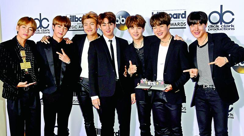 BTS, the Korean-pop boy band