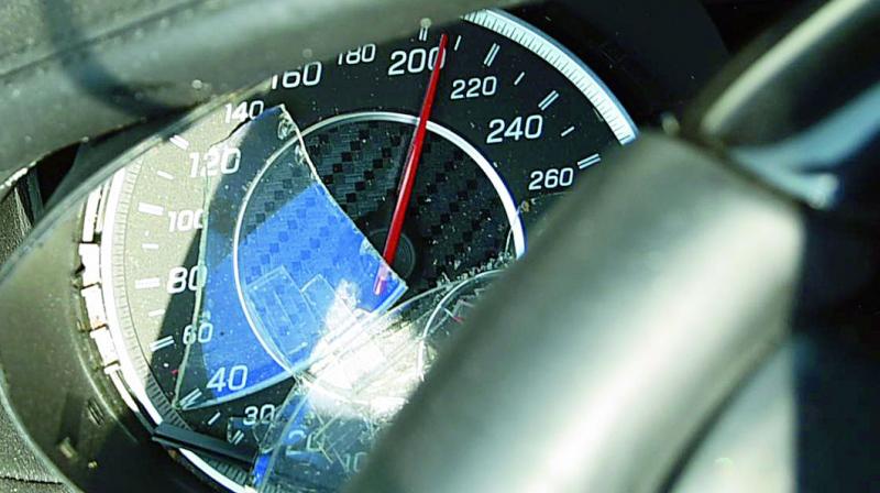 Police said Nishith was driving at 140 kmp while the speedometer showed 205 kmph.