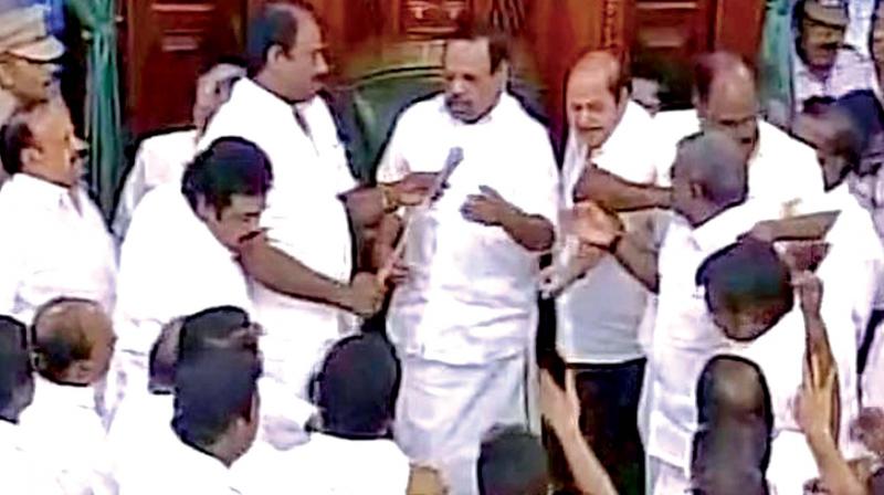 Stalin also sought a direction to the Assembly Speaker to conduct a fresh floor test on the confidence motion moved by Edappadi K. Palaniswamy by holding secret ballot to each of the MLAs of the respective legislature parties.