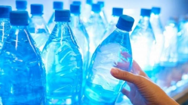 Particle concentration ranged from \zero to more than 10,000 likely plastic particles in a single bottle\ (Photo: AFP)