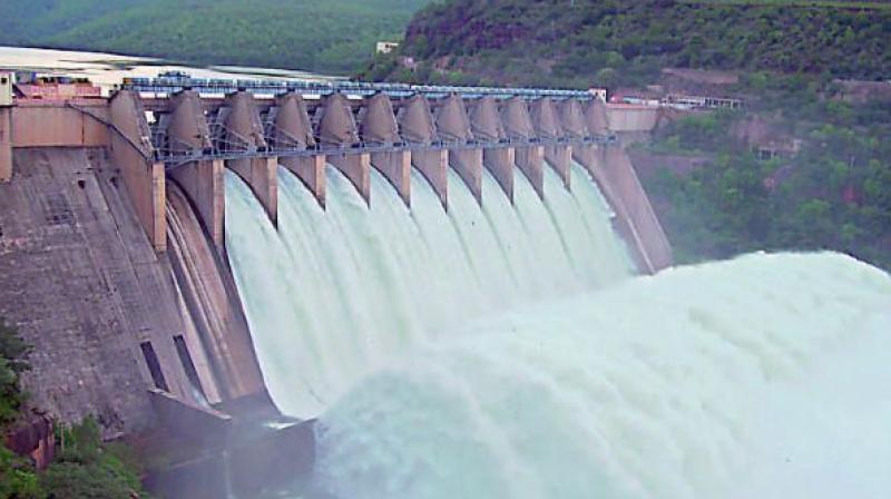 As per the Krishna River Management Board decision, 17 tmc ft of water was to be released to Right Branch canal by the NS Dam officials from the dam that is under their control.
