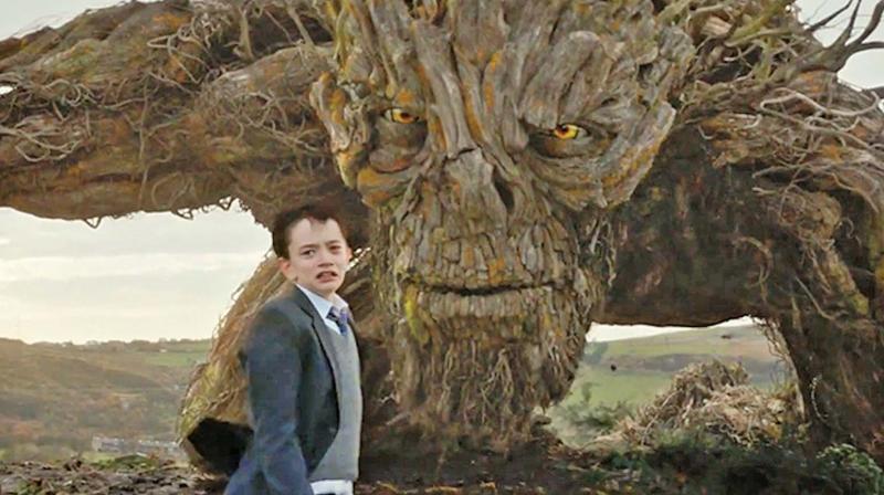 Lewis MacDougall as Conor in A Monster Calls