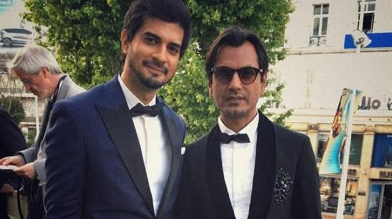 Tahir Raj Bhasin and Nawazuddin Siddiqui in Cannes for Manto.