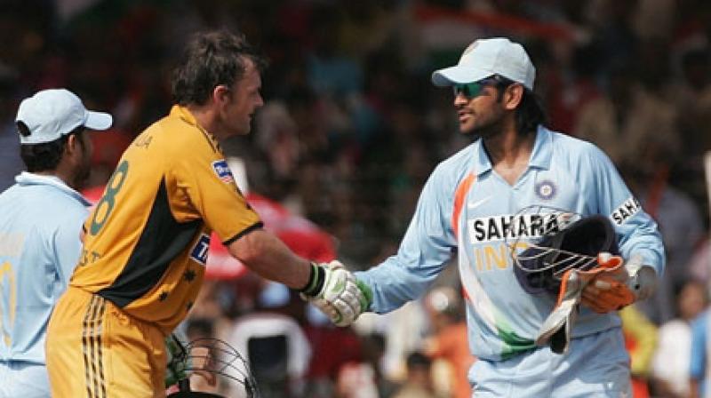 Dhoni has drawn praise from former Aussie wicketkeeper, for his unorthodox style of wicket keeping. (Photo: AFP)