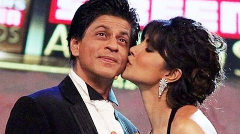 Shah Rukh Khan and Priyanka Chopra.