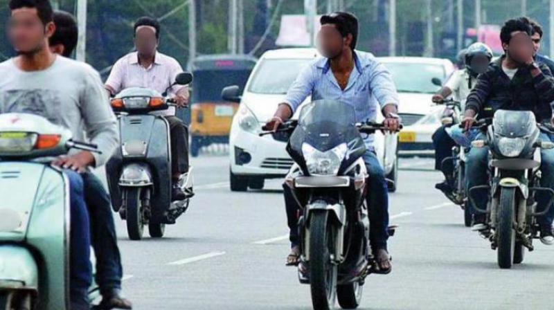 The risk factor of the pillion rider is more in these type of accidents,   Dheerendra Samineni, road safety expert said.