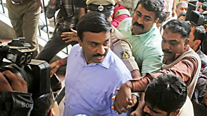 A file photo of Janardhana Reddy being arrested by police  (Photo: KPN )