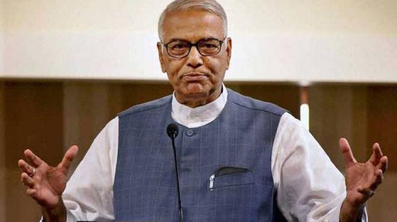 Senior BJP leader Yashwant Sinha had earlier slammed the Narendra Modis government for the countrys economy, which he said was sinking. (Photo: PTI)