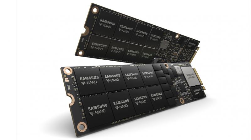 The new SSD is built with 16 of Samsungs 512GB NAND packages, each stacked in 16 layers of 256GB 3-bit V-NAND chips.