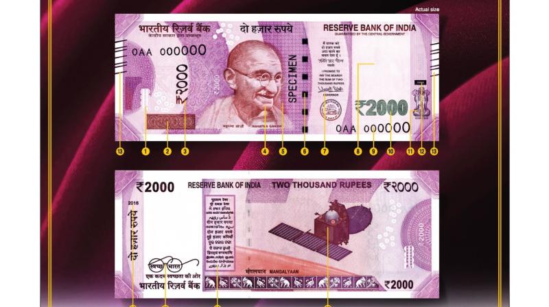 RBI released a detailed description on Twitter about the two new notes to be circulated in the country.
