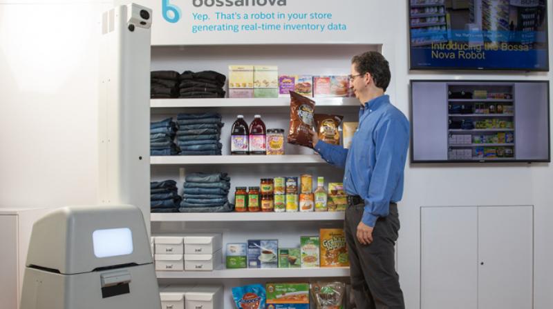 Hershey uses Intel-based AWM Smart Shelf to keep retailers in the loop on shrinking inventory and shopper statistics. (Photo: Intel)