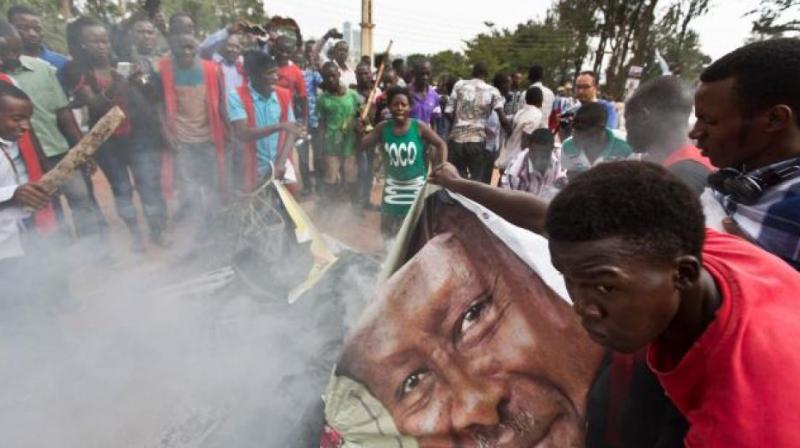 At least 55 people have been killed in fierce fighting that erupted in western Uganda between security forces and a separatist militia linked to a tribal king. (Photo: AP/File)