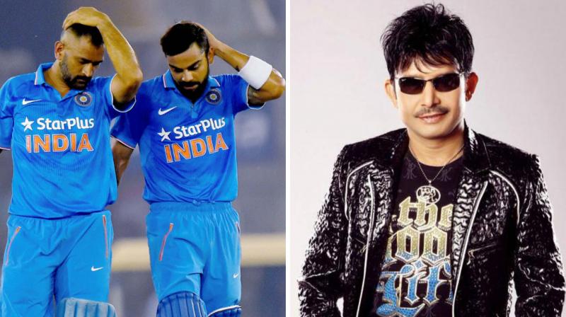 Virat Kohli and MS Dhonis poor form has attracted some criticism from Kamaal R Khan. (Photo: PTI/ KRK Facebook)