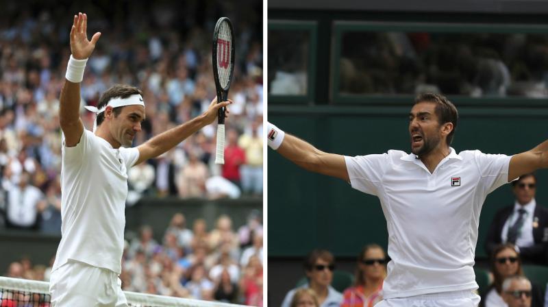While Roger Federer, who won the Australian Open earlier this year, has been in stellar form at Wimbledon where he is yet to lose a set this year, Marin Cilic had an impressive build-up to the Wimbledon, reaching the final at the Queens Club and the semifinals at Den Bosch last month. (Photo: AP)