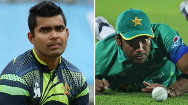 Umar Akmal and Mohammad Samis names were repeatedly mentioned during the testimony recorded by the operations officer of the UK National Crime Agency before the three- member anti-corruption tribunal of the Board last Thursday. (Photo: AFP / AP)