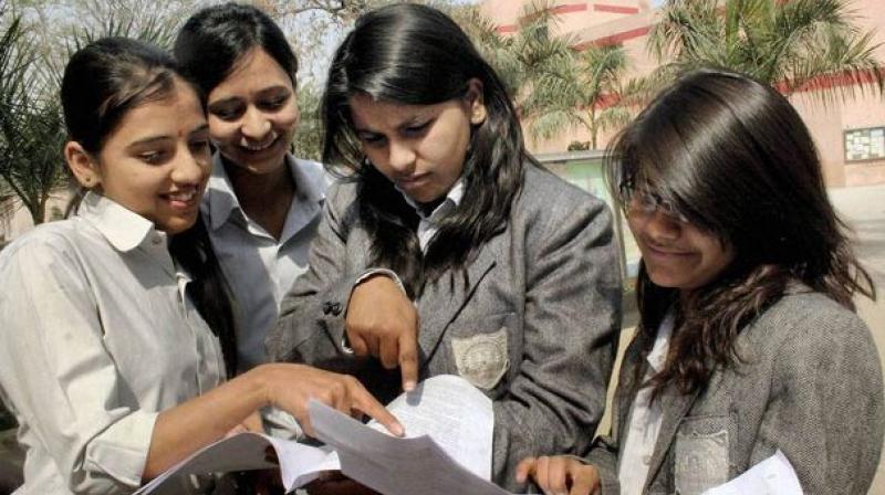 Among girls, 91.97 percent (2,7,344 out of 2,95,031) passed, while for boys the pass percentage was 91.87 (2,88,909 out of 3,14,471). (Photo: Representational/PTI)