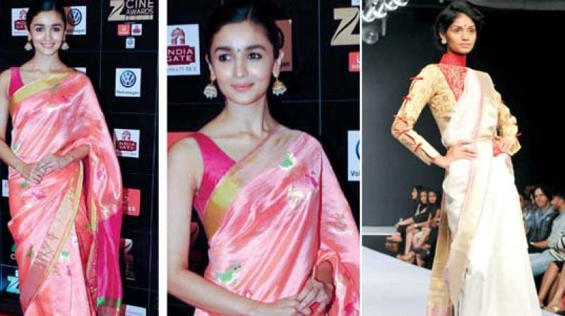 Alia Bhatt shines in this pink number! and Modern twists on ethnic wear