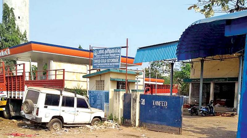 Cold storage unit at Koyambedu. (Photo:DC)