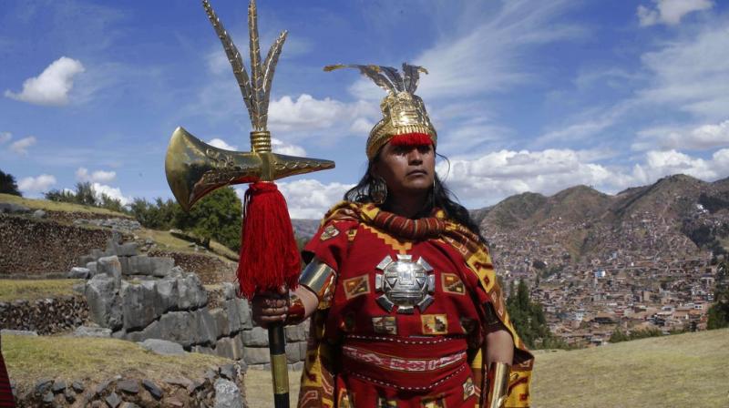 Communities across Peru come together to worship sun god Inti