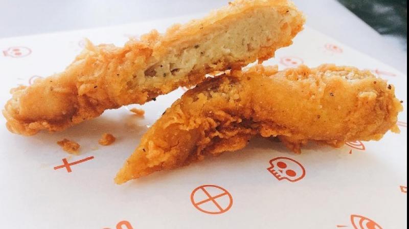 Its standalone chicken shop in will be serving seitan in sandwiches, tubs, and mac n cheese burgers.. (Photo: Instagram/ @templeofseitan)