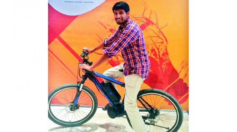 Rahul Gayam on Limitless E-Bike