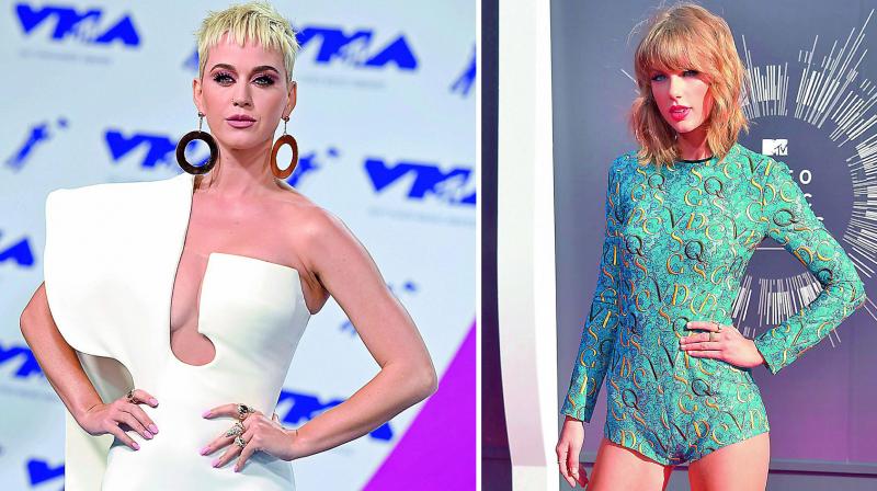 Katy Perry and Taylor swift