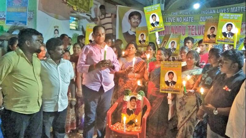 Tamil Nadu Telugu Yuva Sakthi president Kethi Reddy Jagadishwara Reddy said the US government ought to end hate crimes against Indians.