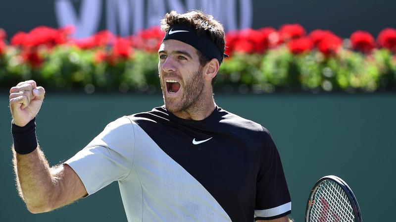 Del Potro extended his own win streak to 11 matches including a title run earlier this month at Acapulco. (Photo: AFP)