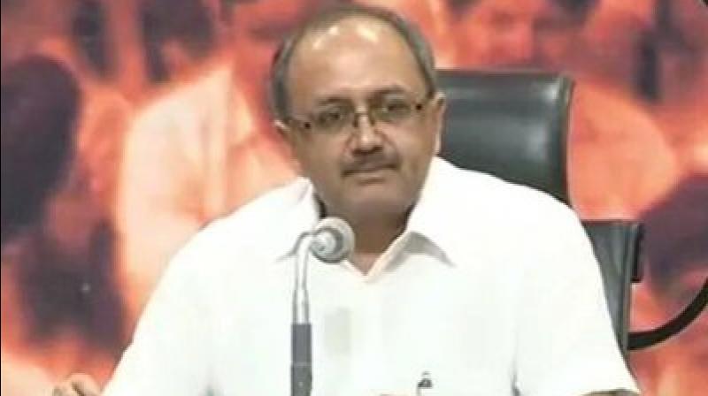 UP Health Minister Sidharth Nath Singh also hit out at MP CM and Cong leader Kamal Nath over his governments decision to temporarily stop recital of Vande Mataram at state secretariat. (Photo: Twitter | @SidharthNSingh)