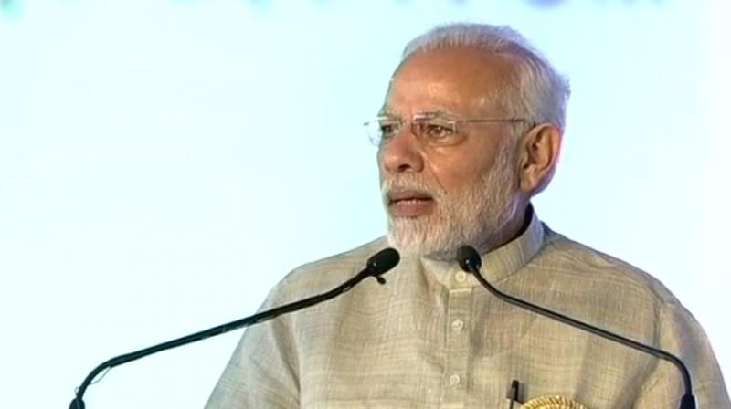 Inaugurating the Defence Expo in Thiruvidanthai in Tamil Nadu, Modi said the Defence Procurement Procedure was revised with many specific provisions for stimulating growth of the domestic defence industry. (Photo: Twitter | ANI)