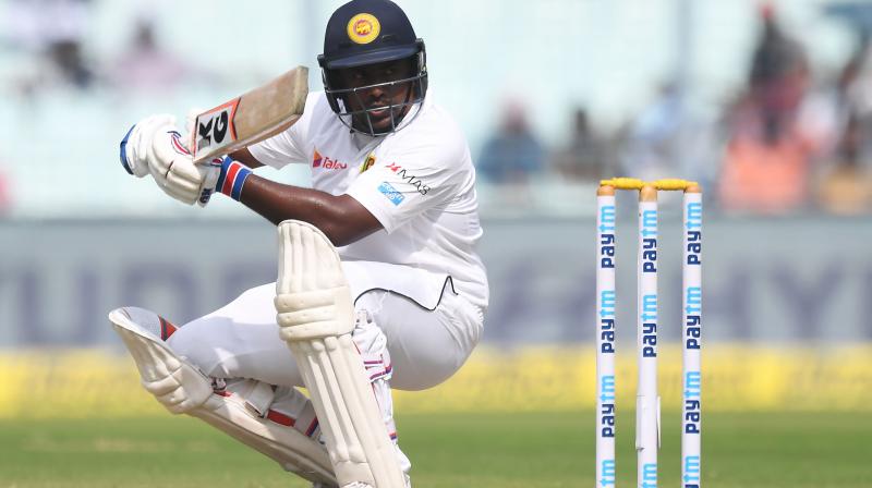 Rangana HerathS knock of 67 went a long way in Sri Lanka getting a 120-run plus lead. (Photo: AFP)