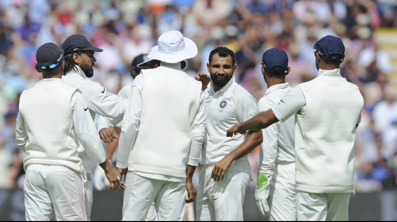Shami put England on the back foot with two quick wickets. (Photo: AP)